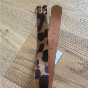 cheetah print belt